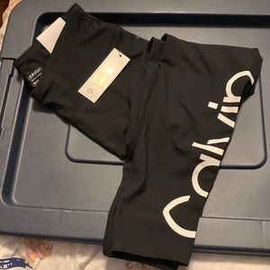 NWT Calvin Klein High Waist tights. Size Medium
